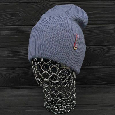 Шапка женская коттоновая демисезонная M&JJ ТИРОЛЬ 56-58 см Джинс 12773 тироль фото
