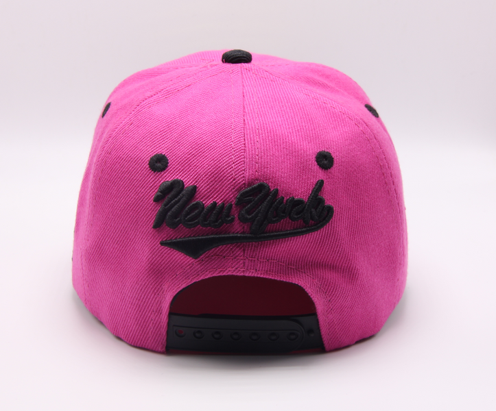 Кепка дитяча M&J NY (Snapback) Рожевий-Чорний (4010) 4010-ш фото Кепка дитяча M&J NY (Snapback) Рожевий-Чорний (4010) 4010-ш фото