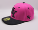 Кепка дитяча M&J NY (Snapback) Рожевий-Чорний (4010) 4010-ш фото 2