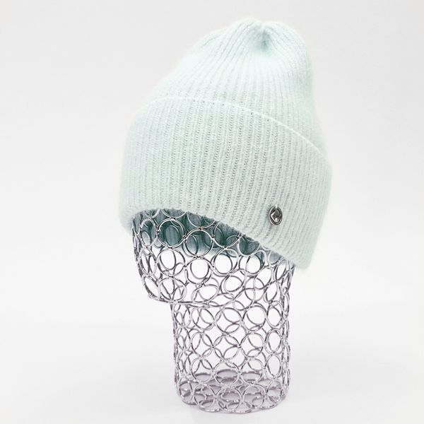 Комплект жіночий зимовий ангоровий (шапка+бафф) ODYSSEY 56-58 см М'ятний 13603 - 13053 13603 - 13053 фото