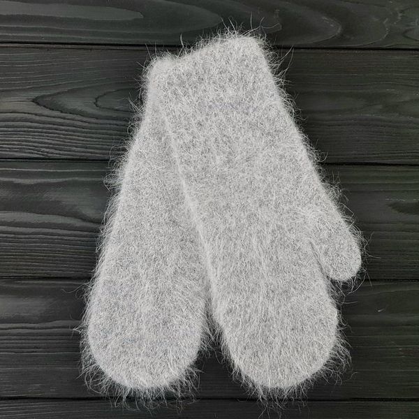 Комплект женский зимний (шарф+варежки) M&JJ One size Серый + черный 1125 - 4220 1125 - 4220 фото