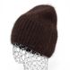 Комплект жіночий зимовий ангоровий на флісі (шапка+шарф+рукавиці) ODYSSEY 55-58 см шоколадний 12817 - 8061 - 4124 юкка фото 4