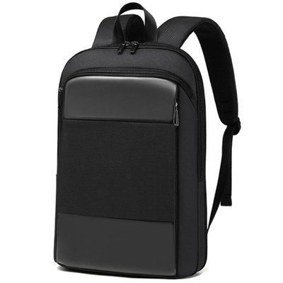 Рюкзак мужской M&J Оксфорд Черный 45х32х10(20) см объем 14-28 л (2132) 2132 фото