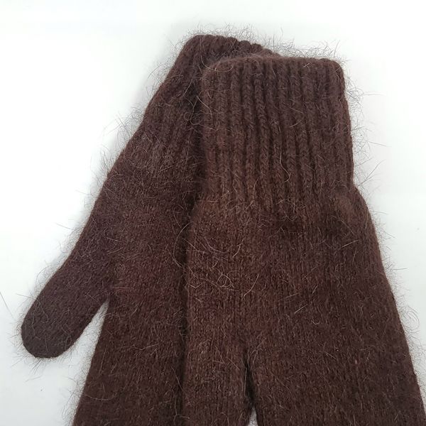 Комплект женский зимний (шарф+варежки) M&JJ One size шоколадный 8061 - 4124 8061 - 4124 фото