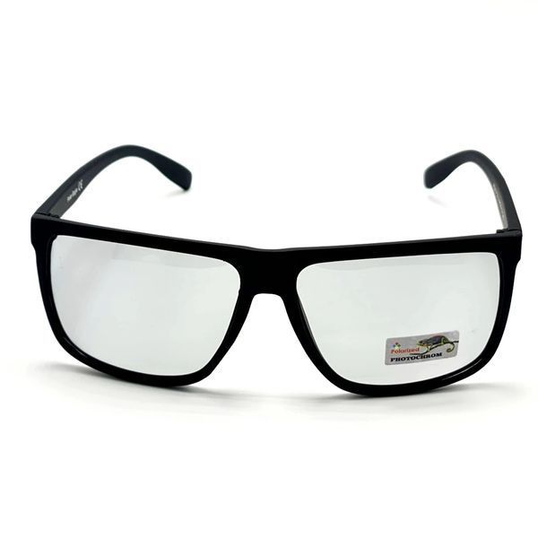 Солнцезащитные очки мужские поляризационные с фотохромной линзой Polarized серый (324) 324 фото