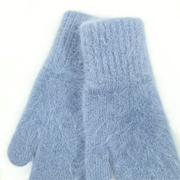 Комплект жіночий зимовий (шарф+рукавиці) M&JJ One size джинс 8061 - 4147 8061 - 4147 фото