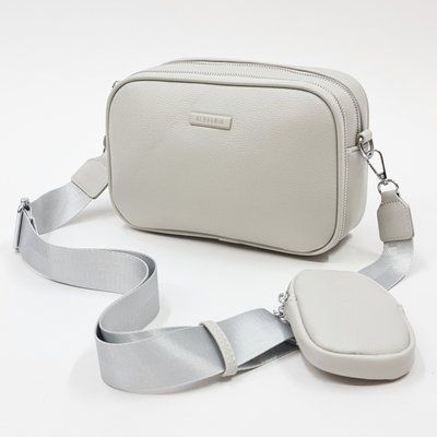 Сумка женская кросс-боди Alex&Mia 24х16х8 см Сірий 4325 4325 фото