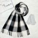 Комплект женский зимний (шарф+перчатки) M&JJ One size серый-черный 8064 - 4001 8064 - 4001 фото 1